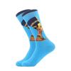 Hot Dropshipping Autumn Winter Retro Women New Art Van Gogh Mural World Famous Oil Painting Series Men Socks Funny Socks