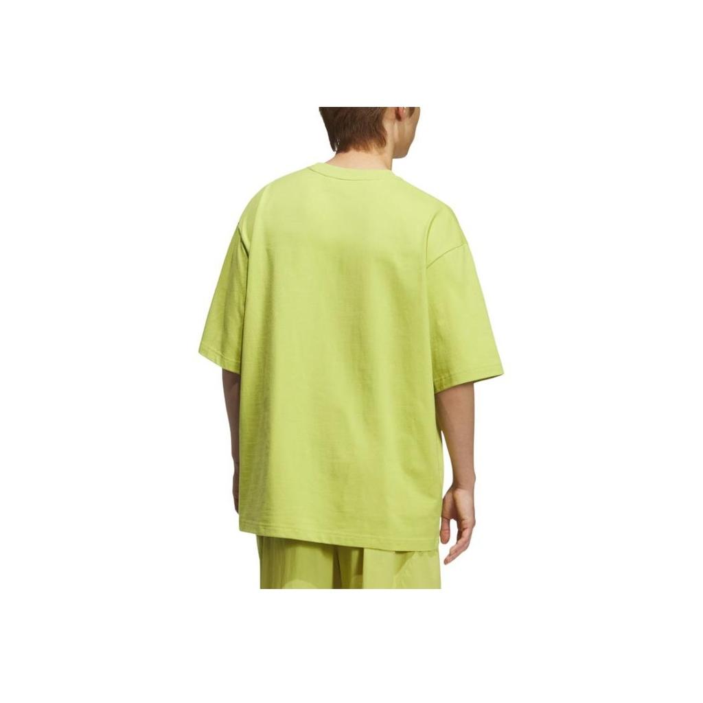 adidas Fos Ss25 Футболка с коротким рукавом Модная футболка с круглым вырезом Свободная Удобная Мужские топы KC5838