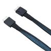 Кабель Pcie Oculink Sff 8611 4I к Mini Sas Sff-8611 4I Серверный Сверхскоростной Кабель Кабель-удлинитель для передачи данных Папа к Папе Линия передачи данных