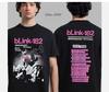 Blink 182 Missionary Impossible 2025 Tour Мерч Черная футболка