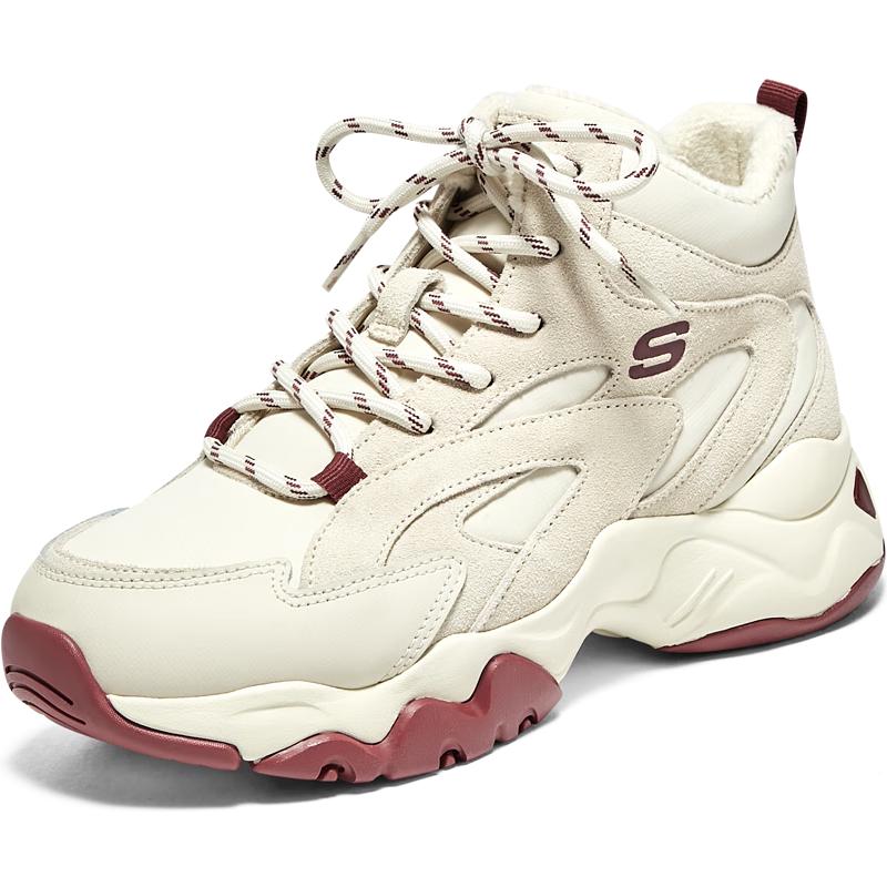 Skechers Женские зимние теплые кроссовки на массивной платформе 167595