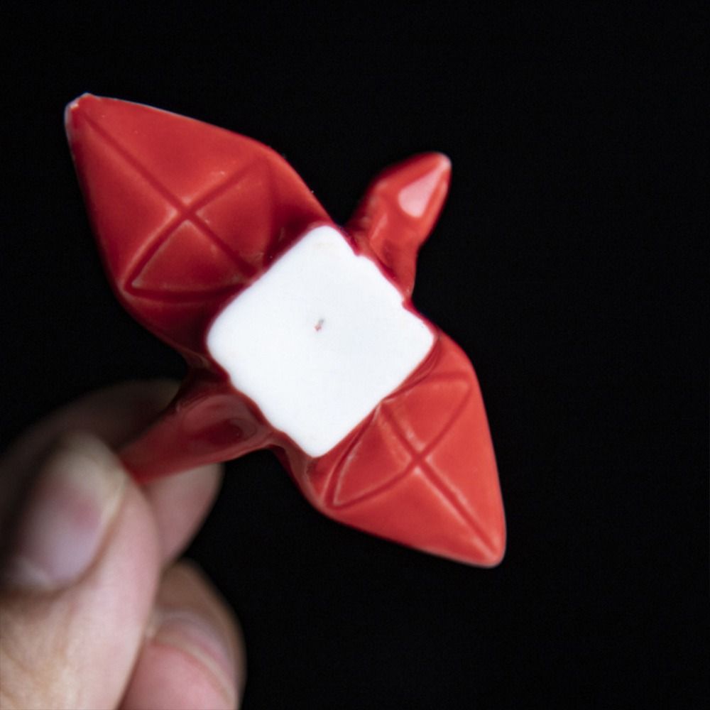 1pcs Desktop Decor Ornament Chopstick Holder Paper Crane Shape Chopsticks Pillow Desktop