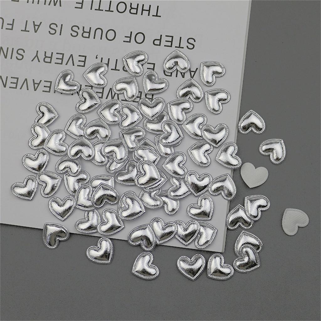 100 шт. 1,7*1,6 см сердечки из искусственной кожи с подкладкой аппликации для одежды шляпы шпильки украшения аксессуары DIY ремесло смущение