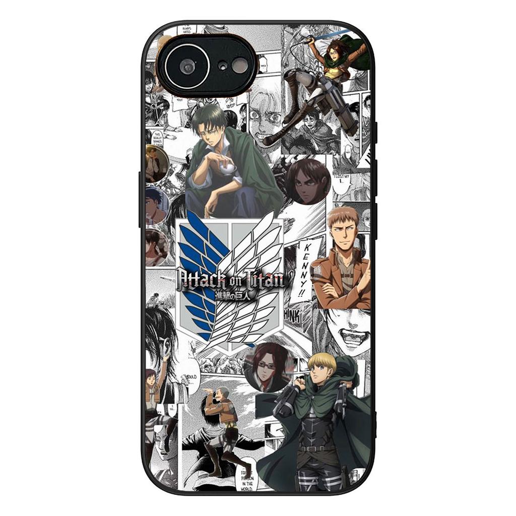 Чехол для телефона Eren Jaeger Levi Attack on titan для Samsung Galaxy S25 Edge S24 S23 FE Plus Ultra A16 A15 A55 A57 5G