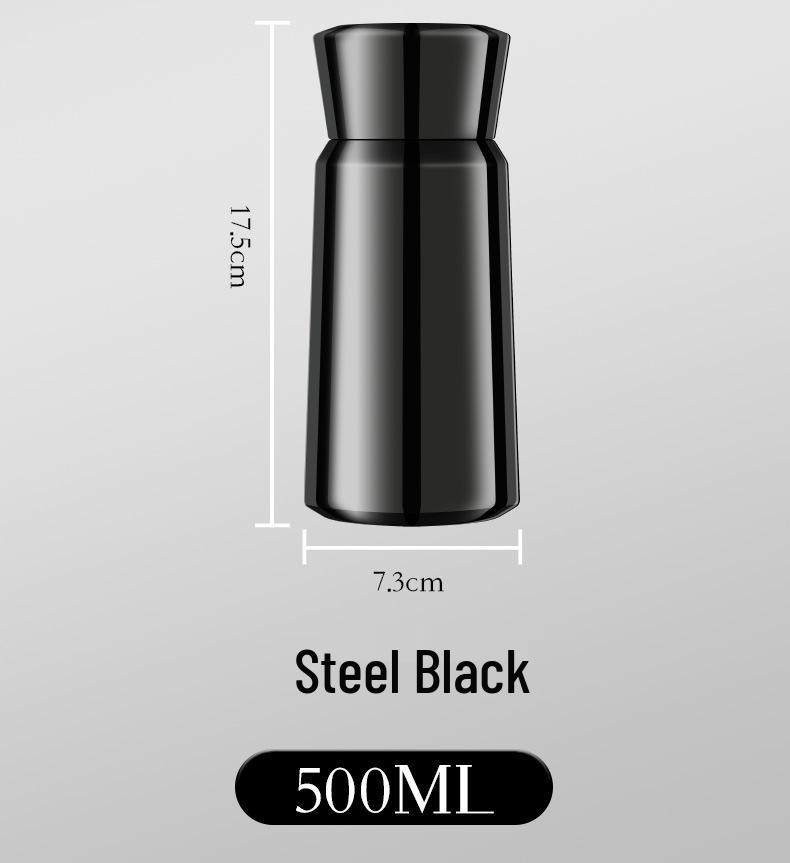 Men's 316 Stainless Steel Insulated Tea Brewing Cup, Large Capacity, Portable, with Car-Compatible Tea and Water Separation.