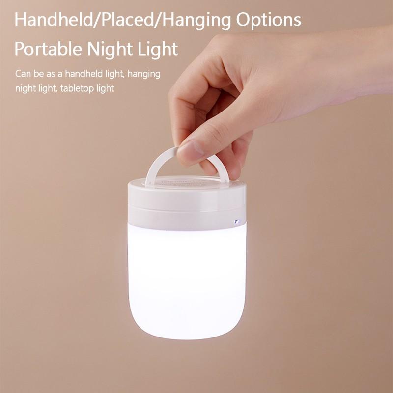 Сенсорные прикроватные лампы с регулируемой яркостью, беспроводной атмосферный светильник с пультом дистанционного управления, регулируемый по цвету перезаряжаемый ночник для спальни