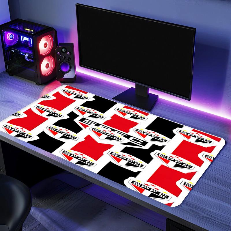 São Paulo FC logo Mouse Pad - Non-Slip Rubber Base, Smooth Surface for Work,Gaming,Office,And Home Use, Desk Mouse Pad