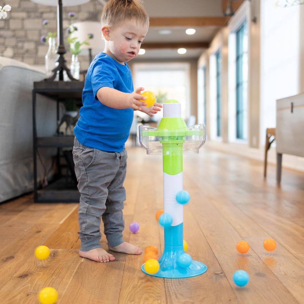 Fat Brain Toys Снова проливай Indoor Ball Game для детей от 2 лет FA407-1 (Подлинный продукт)