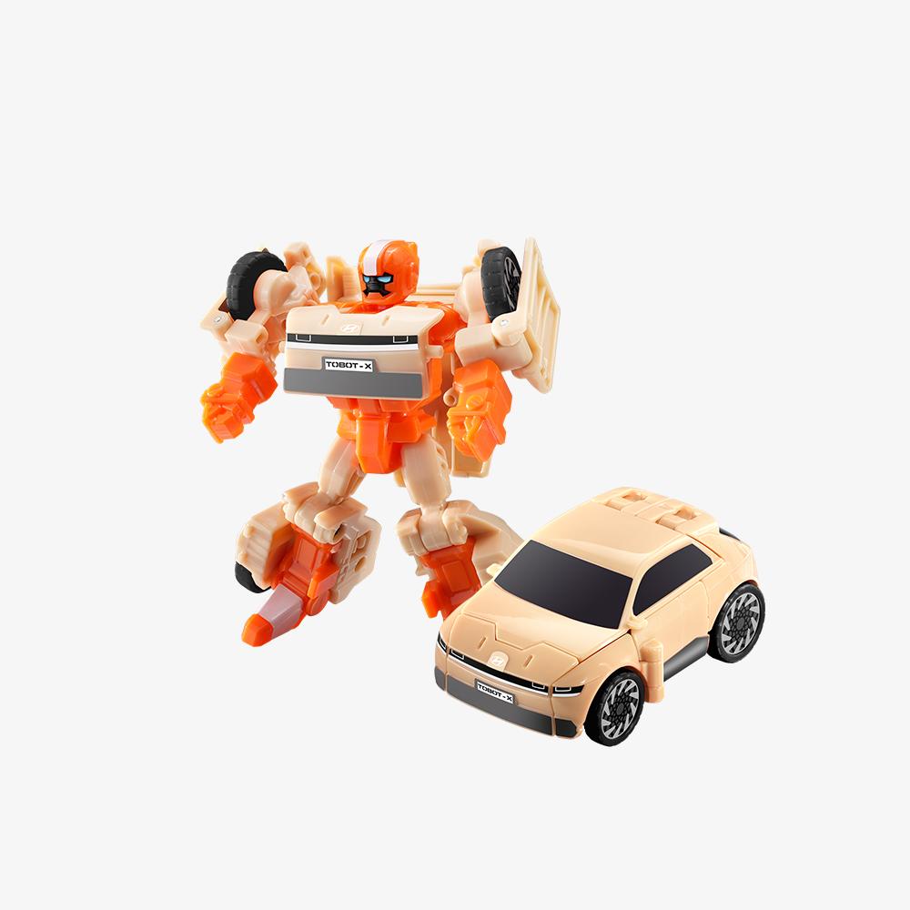 Young Toys Тобот Мини X+Y+Z Тройной набор Трансформируемые Фигурки Роботов (Hyundai Ioniq 5, Avante, Staria)