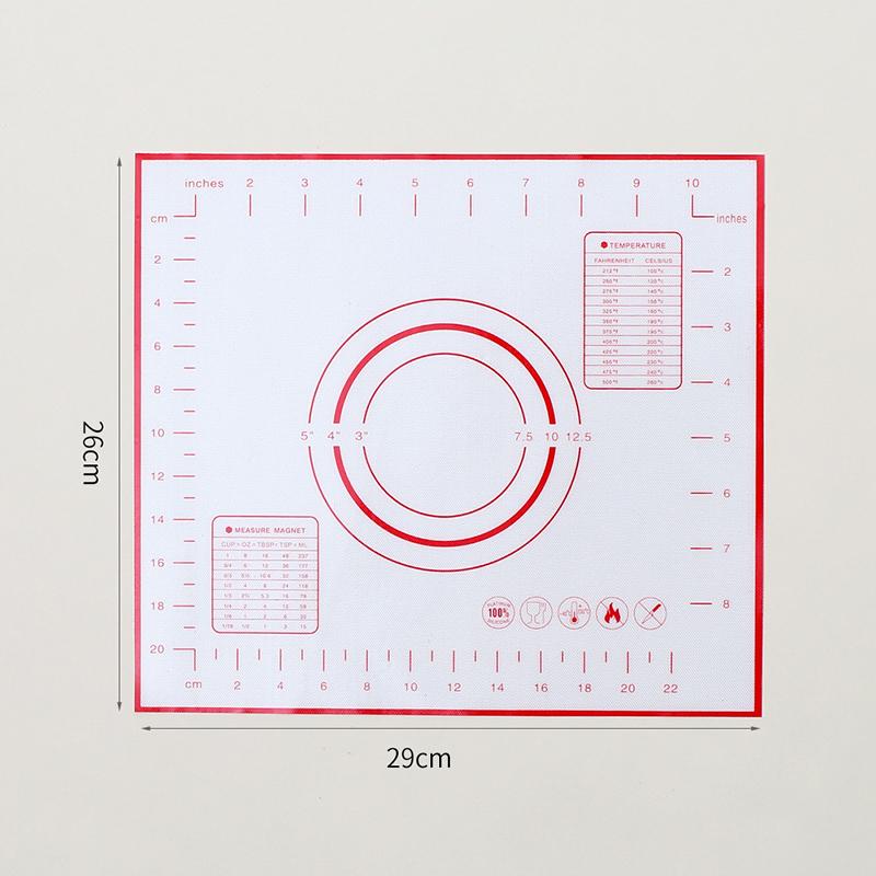 60/50/40 см силиконовый коврик для выпечки коврик для замешивания теста коврик для кухни раскатка теста для пиццы большой антипригарный держатель для теста