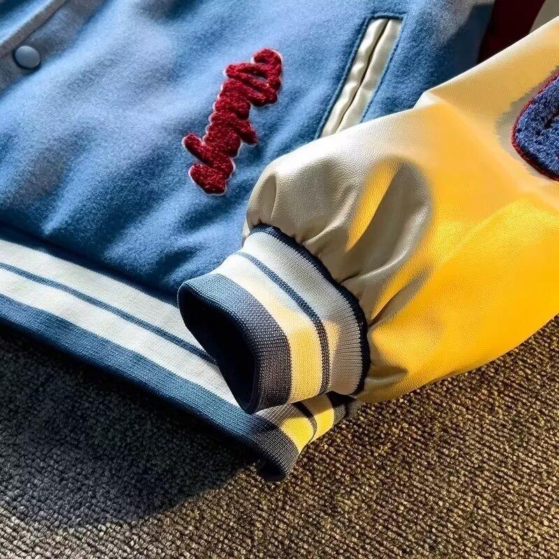 Весенне-осенняя куртка мужская, корейская версия, модная бейсбольная форма, универсальная американская красивая куртка