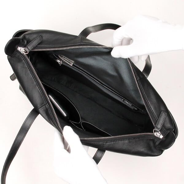 Сумка-тоут Итальянская овчина Большая сумка-тоут Серо-бежевый [Isaac] (26)