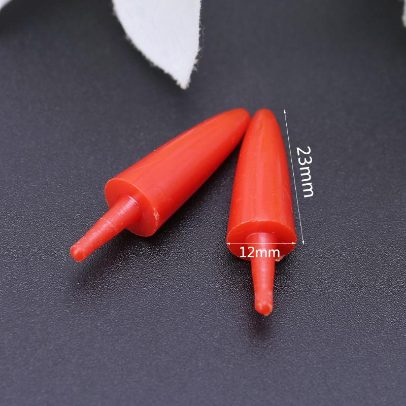 50 шт. 12x23 мм пластик DIY нос снеговика для ручной работы детские игрушки Рождественский декор