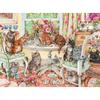 Full Round DIY Diamond Embroidery Naughty Cats 5D Diamond Painting Rhinestone Mosaic Home Decor