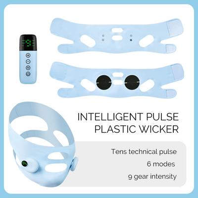 Электрический бандаж для похудения лица V-линия формирователь лица ремень для подтяжки подбородка и щек средство для похудения щек маска для массажа лица для снятия отеков