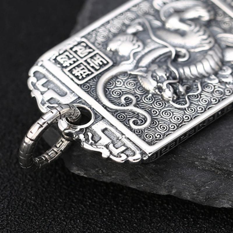 Подвеска Fang Pai Pixiu для мужчин и женщин, позолоченные модные ретро-подвески, подвесные украшения на веревке