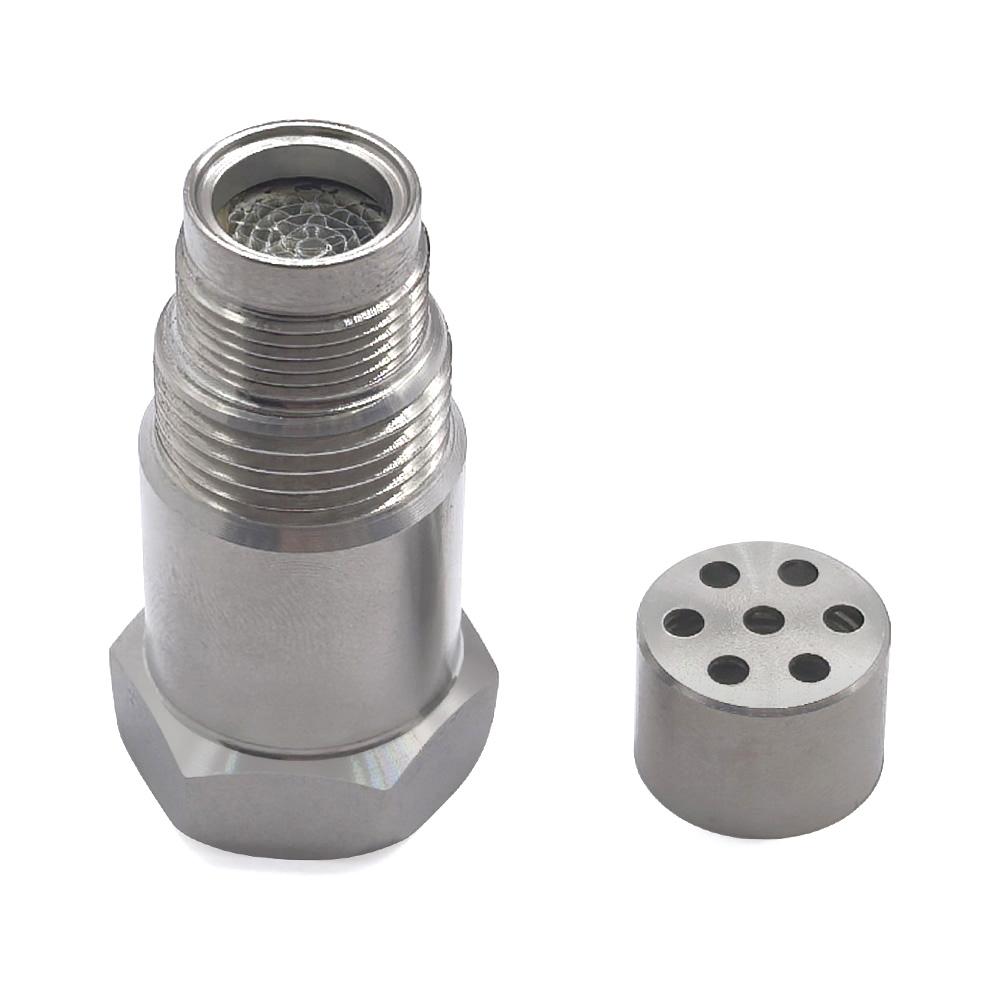 Stainless Steel Automotive Oxygen Sensor Universal Accessories Wear-Resistant and Corrosion-Resistant Small Three-Way Catalytic