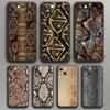 Crocodile Texture Snake Skin Phone Case For iPhone Samsung Galaxy Redmi Xiaomi Oppo OnePlus Note S A 7 8 9 10 11 12 13 14 20 21 22 23 53 54 Pro Ultra