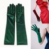 Velvet Long Gloves Punk Performance Mittens Retro Clubwear Mittens Party