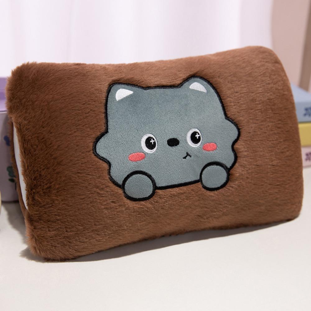 Неэлектрическая плюшевая грелка для рук Мультяшная подушка для сна Милая подушка для рук Студенты Сон