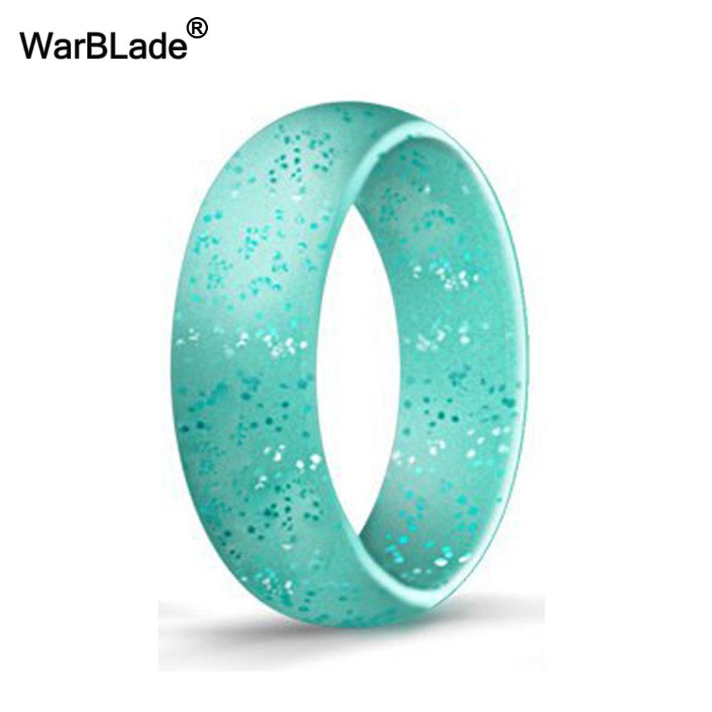 WarBLade 5,7 мм Пищевые силиконовые кольца FDA для женщин Свадебные резиновые кольца Гипоаллергенное гибкое силиконовое кольцо на палец