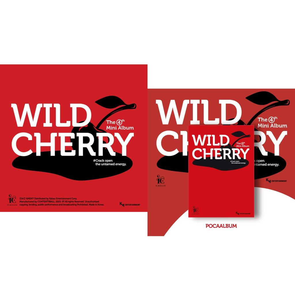 ICHILLIN' [WILD CHERRY] The 4th Mini Album (Standard / Pocaalbum)