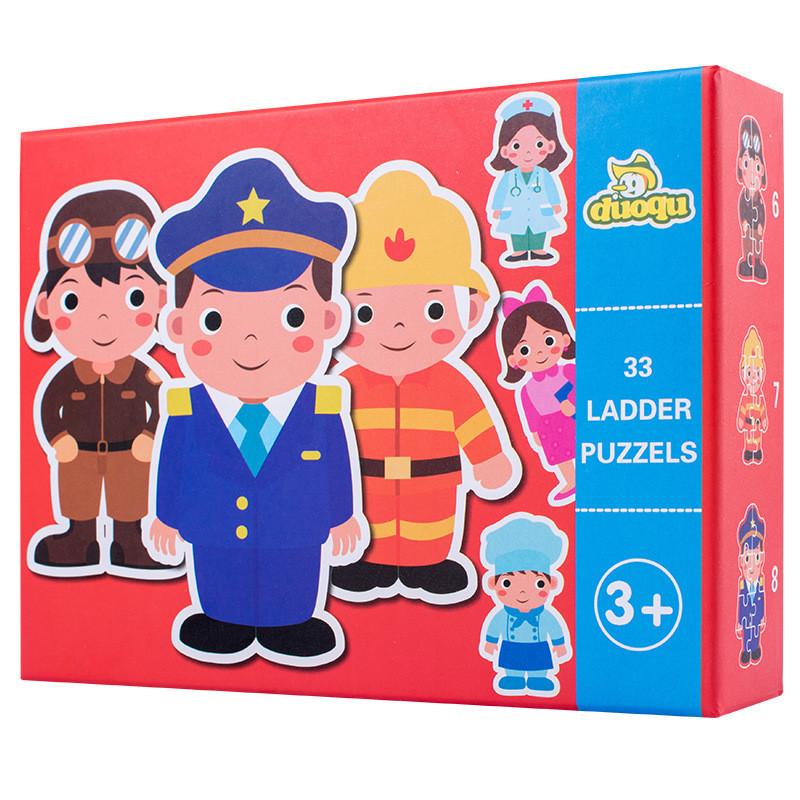 Wooden Animal Puzzle For Kids With Educational Fun And Motor Skills Development For Early Learning