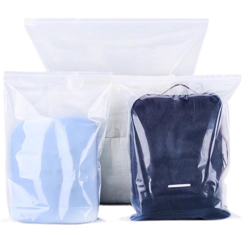 Self-Sealing Transparent Storage Bags