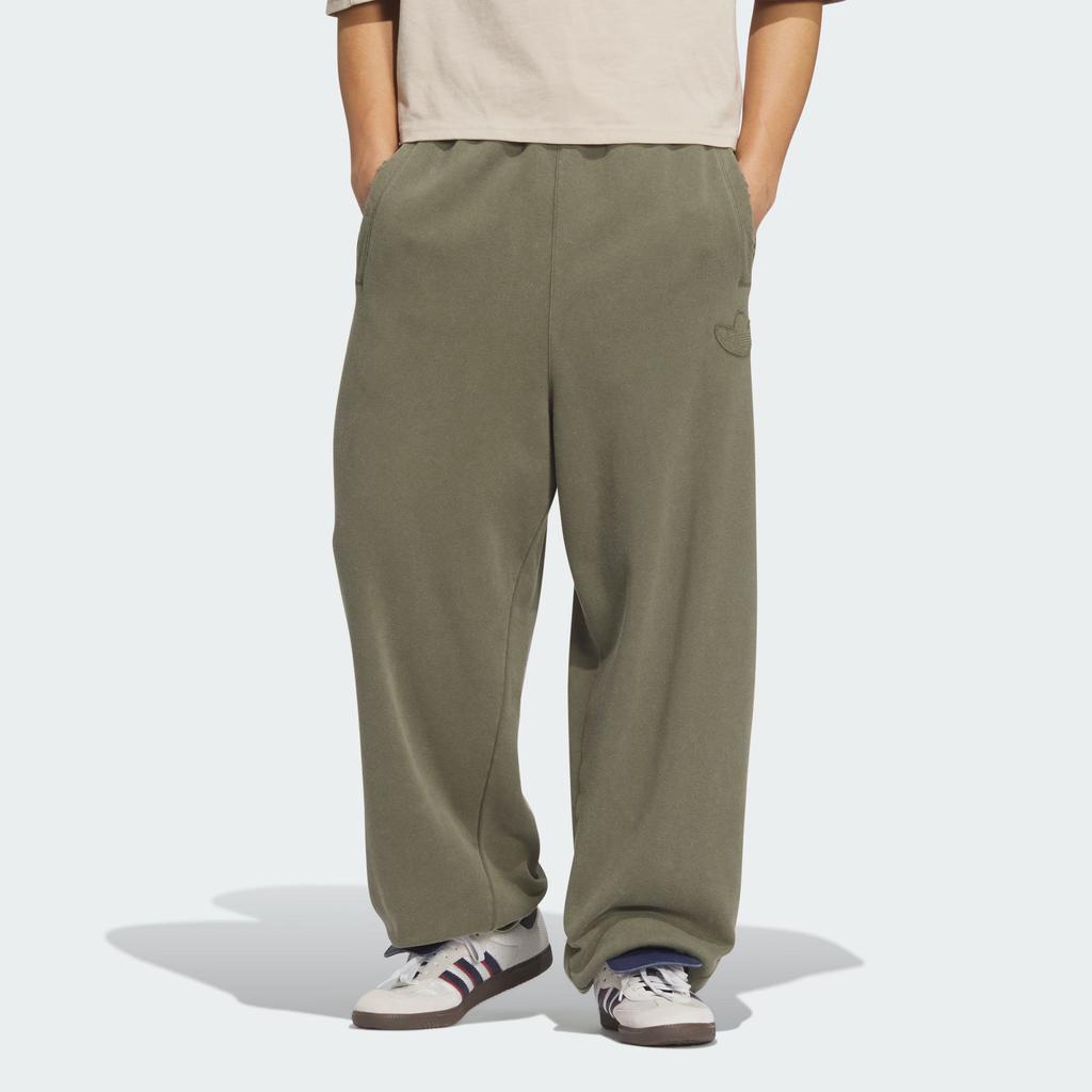 Adidas Оригинальные потертые спортивные брюки мужские низ Rock-Olive-Green JM7290