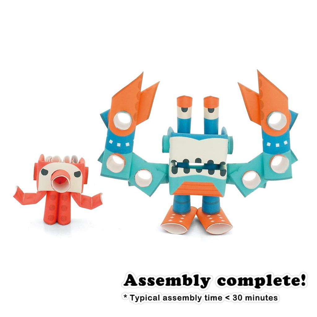 PIPEROID Octo & Deca - Paper Craft Kit for Kids and Adults - Great for Origami Lovers