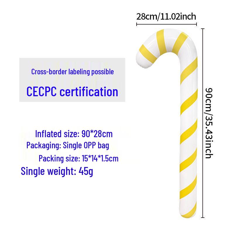 Надувной уличный рождественский шар-фонарь для украшения двора
