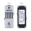 Педаль эффектов эквалайзера для бас-гитары Rowin 5-полосный эквалайзер Корпус из алюминиевого сплава True Bypass