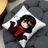 KKill La Kill Аниме Квадратная Наволочка Подушка Диван Спальня Гостиная Подлокотник Разные Размеры Стирающиеся Чехлы