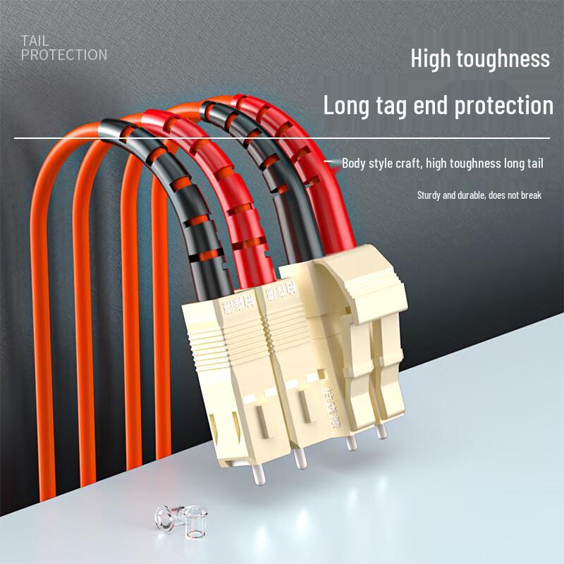 Baisende Telecommunication Grade Multimode Duplex Fiber Patch Cable