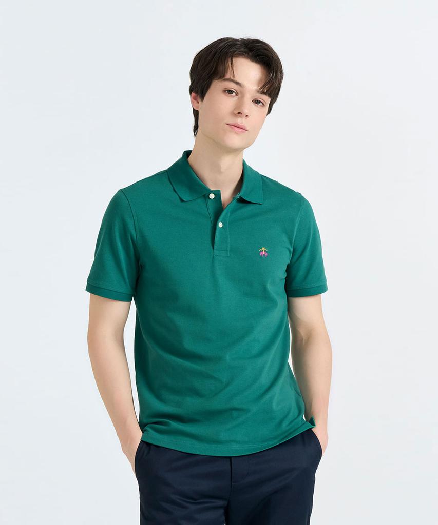 BROOKS BROTHERS Slim Fit Golden Fleece Polo Shirt (Green) (Bbntmm7717Iem)