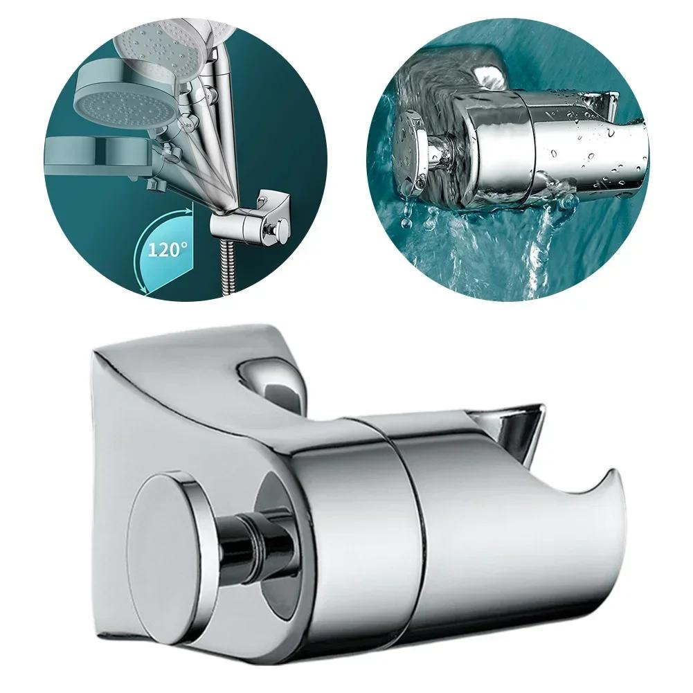 Регулируемый держатель для душа, держатель для ручного душа без сверления, кронштейн из нержавеющей стали, фиксированное основание для насадки для ванной комнаты