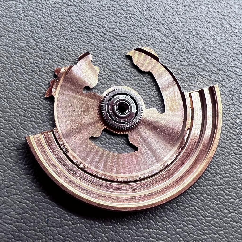 Modified Rose Gold Dragon Black Carved Rotor Oscillating Weight for NH35 NH36