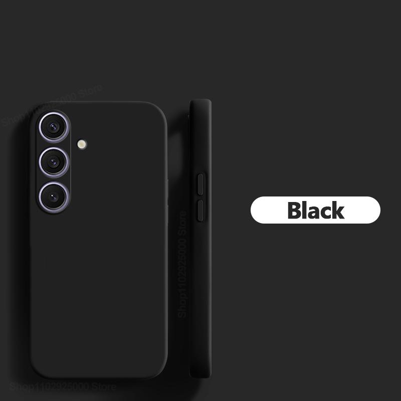 For S24 S23 Ultra Case Liquid Silicone Soft Back Cover Phone Cases For Samsung Galaxy S24 S 24 S23 S22 Ultra Plus S24Plus S24Ultra