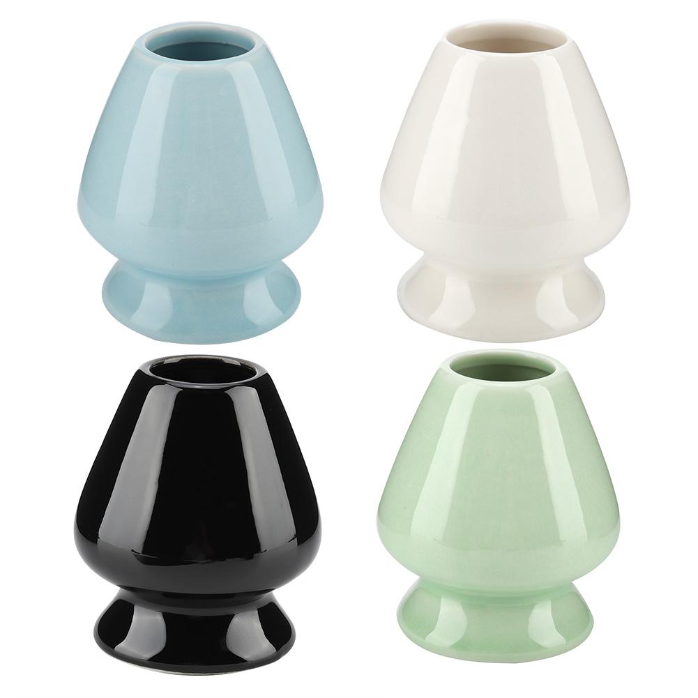 Подставка для венчика матча Керамический держатель для бамбука Матча Часен для чайного сервиза Аксессуары Подставка для венчика Керамический держатель для венчика