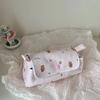 Printed Pencil Storage Bag Large Capacity Zipper Stationery Pouch  Back To School