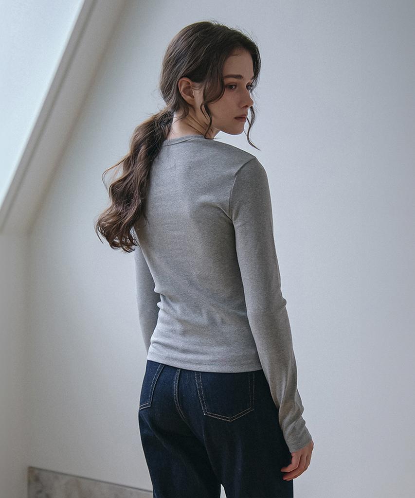 VEM.VER [2-Pack] Bunny Long Sleeve T-Shirt_4 Colors