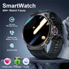 LIGE V69 Smart Watch 1.85" Large Screen Heart Rate Blood Oxygen Multi-Sport Waterproof Outdoor Watch Black