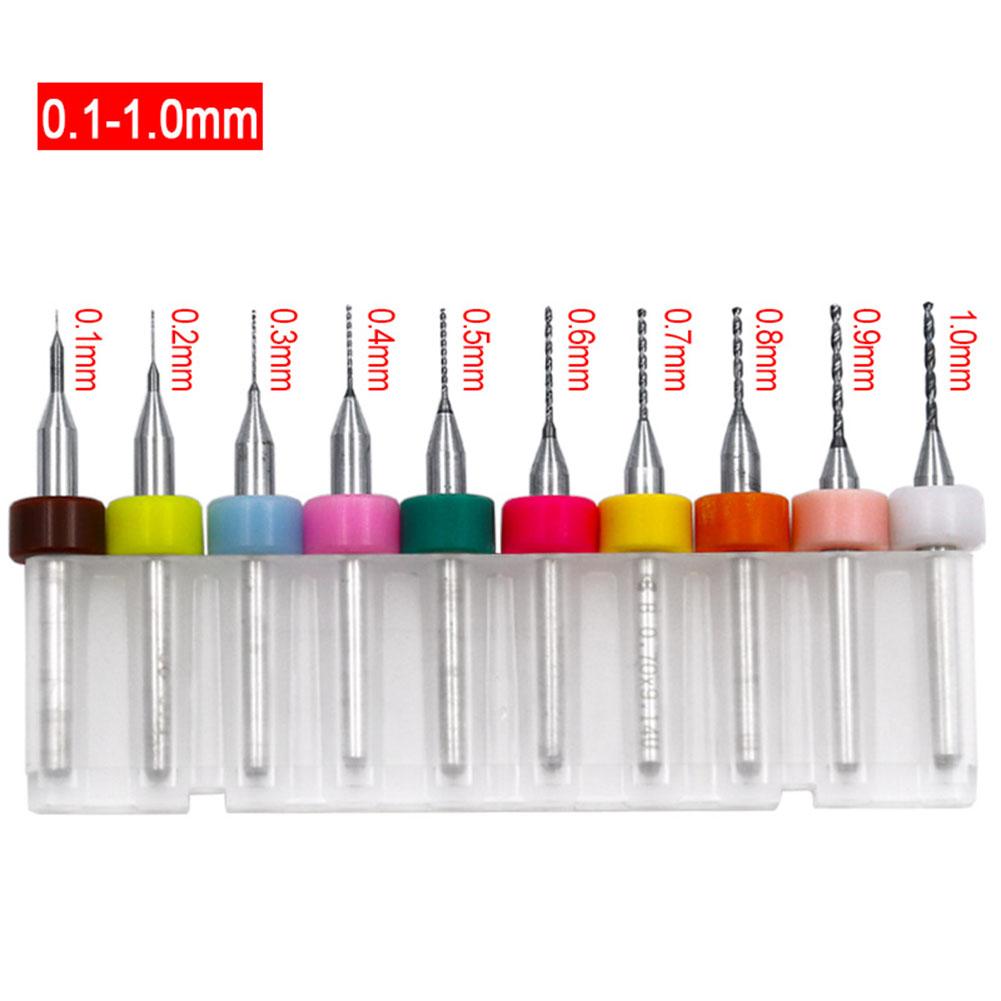 20pcs/set PCB Drill Bits Colorful Tungsten Carbide