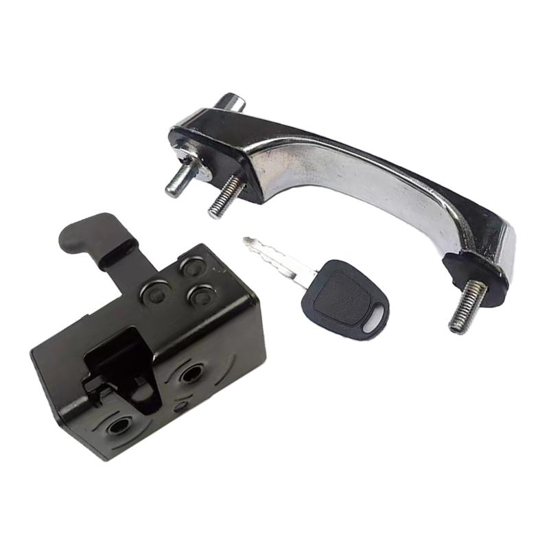 Foe excavator parts Doosan Daewoo DX55/DX60-9-7 cab door lock assembly door lock block outer handle