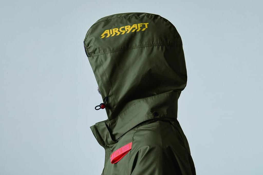 BURTLE Air Craft Blouson Limited Color Camouflage Black AC2061 38 XL (Unisex) Spring/Summer