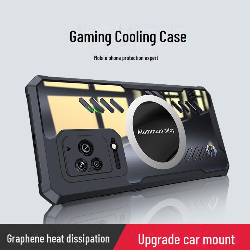 Графеновый теплоотводящий чехол для Black Shark 5 Pro/5/4 Pro/5RS - полная защита и защита от падений