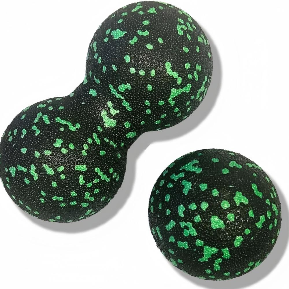 1 Set Yoga Peanut Ball EPP Solid Starry Sky Design Fascia Ball for Foot Relaxation Foot Muscle Fitness Cervical Rehabilitation