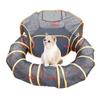 Cat Tunnel Pet Supplies Portable Foldable Pet Product Set Breathable Dog Cage Pet Channel Indoor