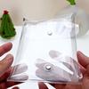 Transparent Doll Storage Pouch Flower Keychain Outdoor Doll Display Bag  Plush Doll