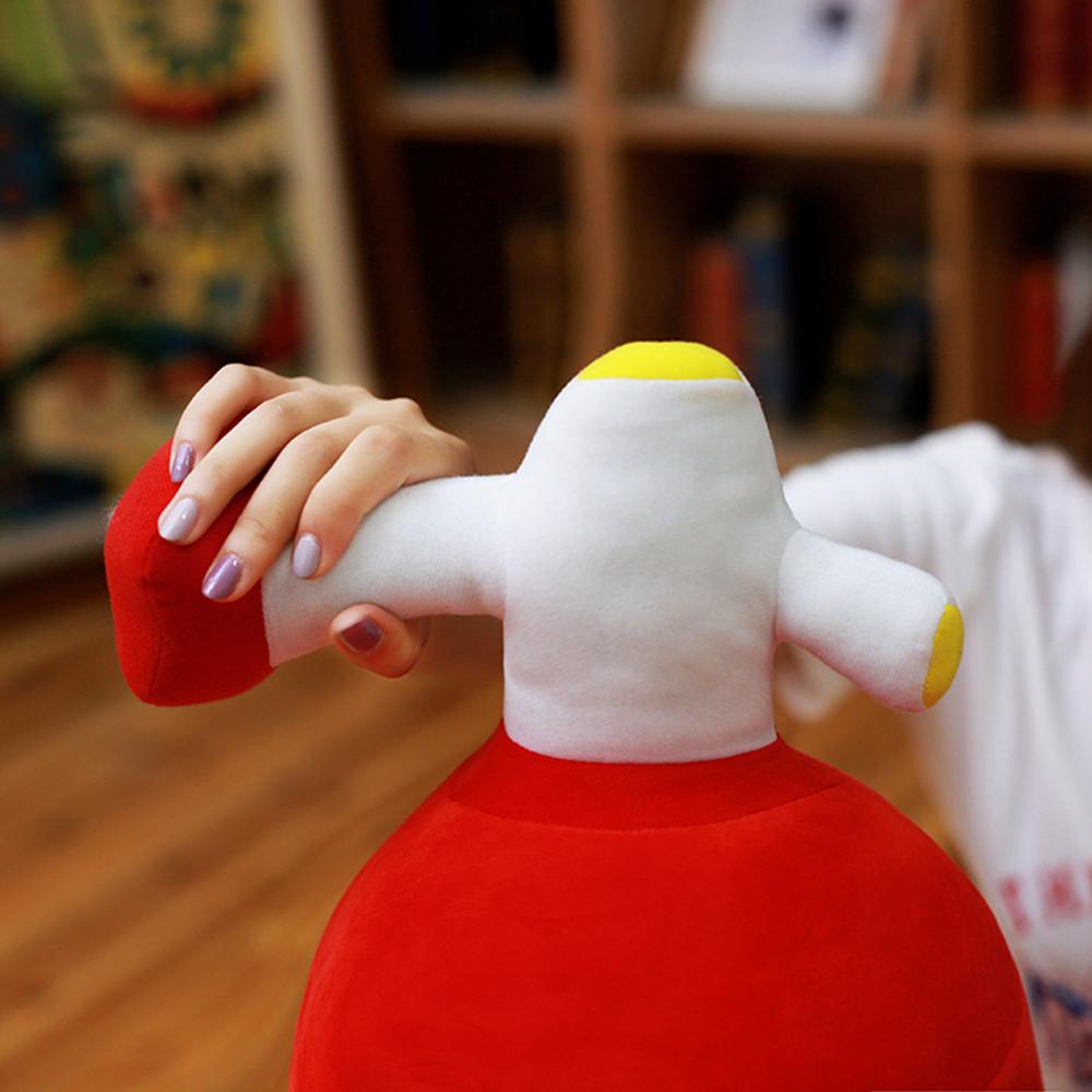 Simulation Creative Plush Toys NOS Nitrous Oxide Bottle Soft Throw Pillow Cushion Birthday Gifts Car Decor Backrest